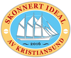 Skonnert Ideal av Kristiansund 2016 emblem